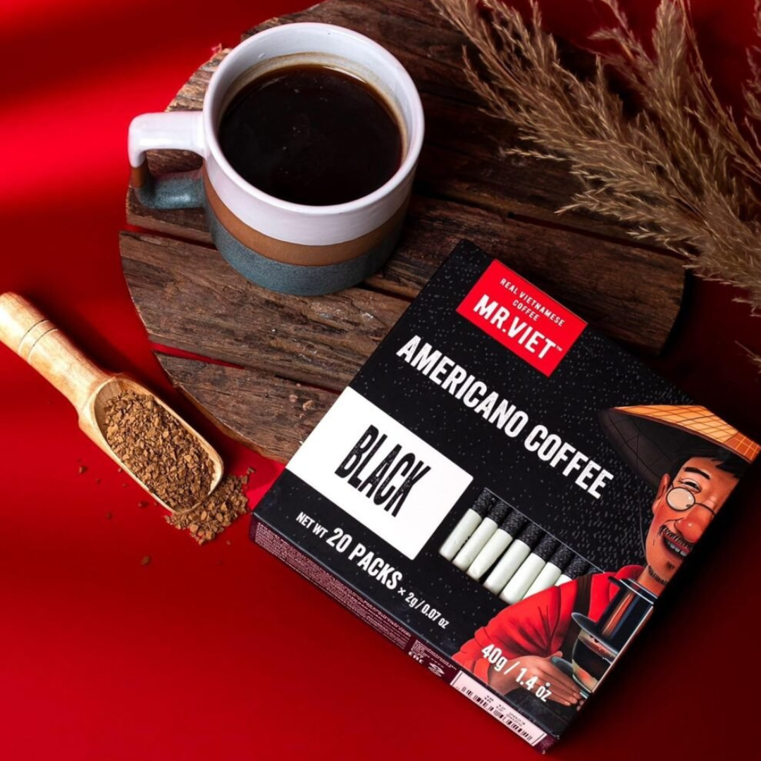 Vietnamese americano coffee
