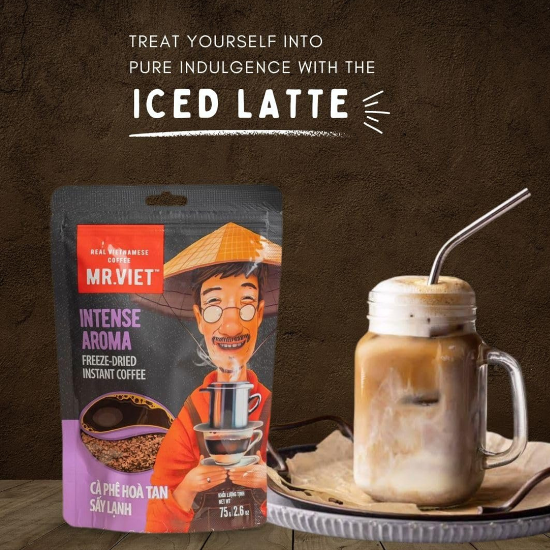Strong iced latte