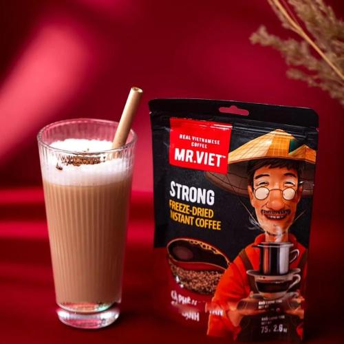 Cold brew of vietnamese coffee
