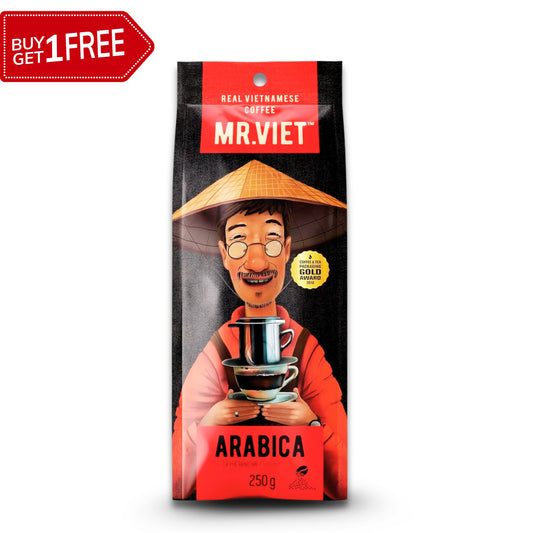 100% Arabica Ground Coffee, 250g Pack