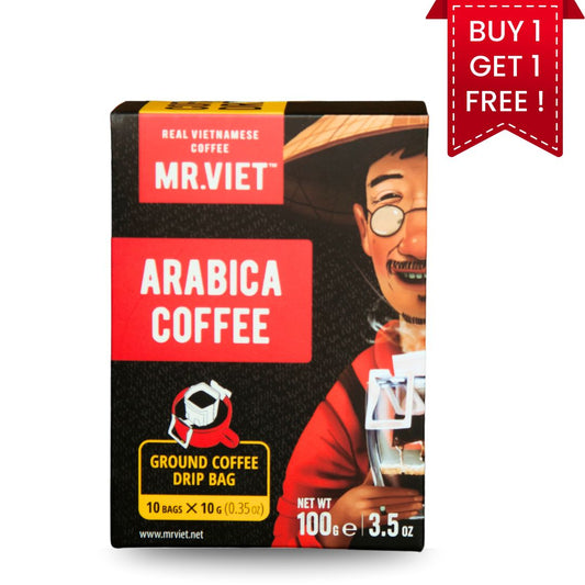 🎁 100% Arabica Ground Coffee Drip Bags, 100g (100% off)