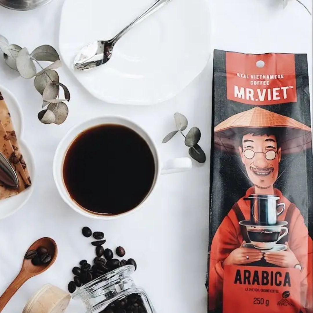 Vietnamese arabica coffee pack