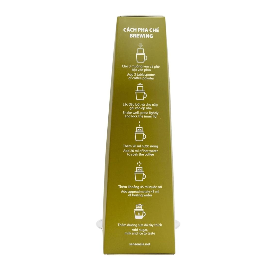 phin filter dark coffee